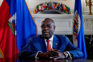 M. Bocchit EDMOND Ambassadeur d'Haïti aux États-Unis