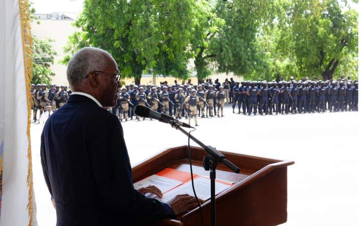 Le président du Conseil Présidentiel de Transition( CPT), Edgard Leblanc