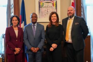  Le Chancelier haïtien Jean-Victor Harvel Jean-Baptiste sollicite le soutien britannique pour renforcer la sécurité en Haïti