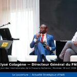 Le directeur général du FNE Élysé Colagène lors de son intervention aux Journées Internationales de la Diaspora Haïtienne à Montréal, plaidant pour une intégration stratégique de la diaspora dans la réforme éducative.