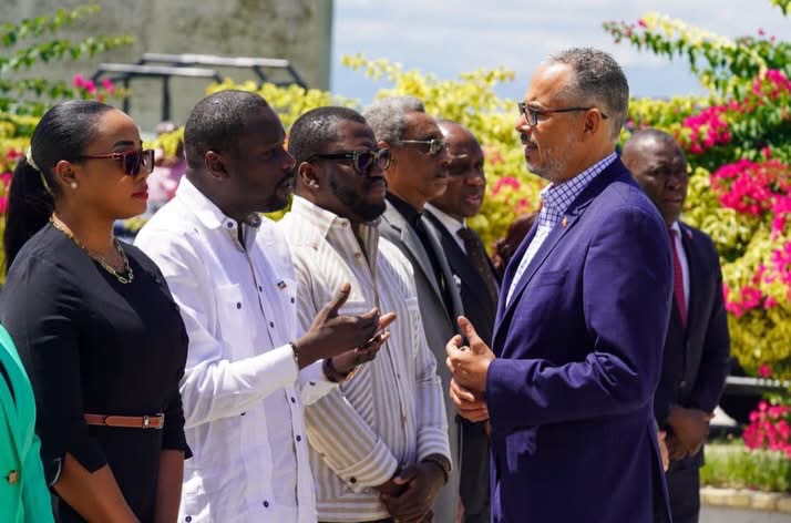 Le Premier ministre Alix Didier Fils-Aimé lors de son déplacement officiel aux États-Unis