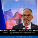 Le Premier ministre haïtien Alix Didier Fils-Aimé exprime sa condamnation de la tentative d’agression contre Donald Trump et sa solidarité avec le peuple américain.