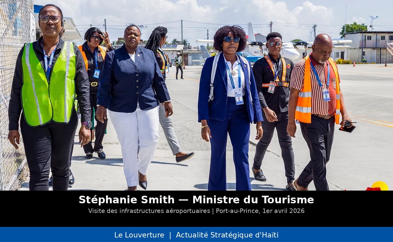 La ministre du Tourisme Stéphanie Smith en tournée dans le Nord et le Grand Sud d’Haïti pour inspecter les chantiers touristiques et rencontrer les acteurs locaux du secteur.