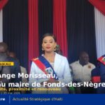Mikel-Ange Morisseau, nouveau maire de Fonds-des-Nègres : responsabilité, proximité et renouveau 6 Mikel-Ange Morisseau lors de son installation à la tête de la mairie de Fonds-des-Nègres aux côtés des autorités locales
