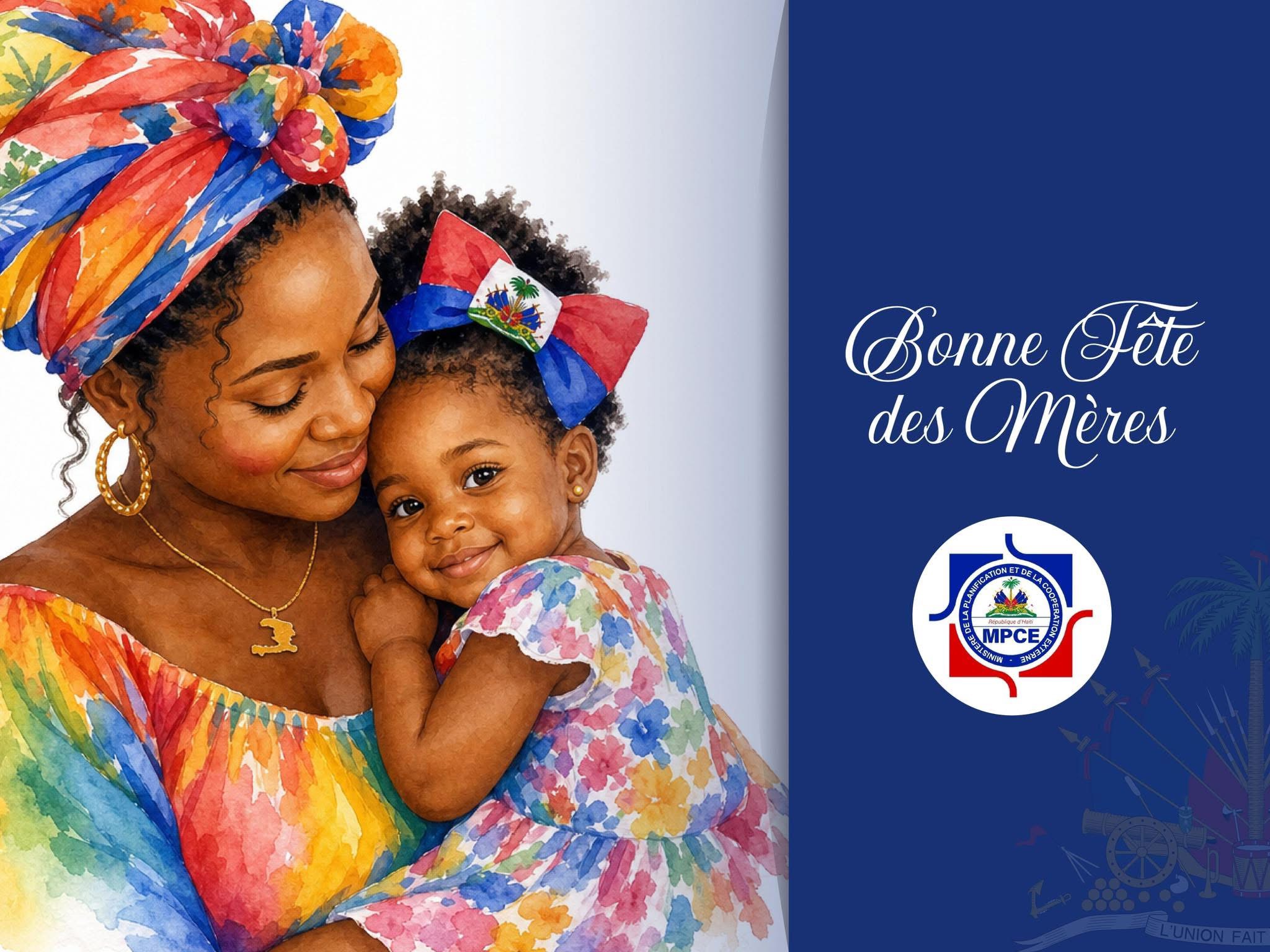 Dr Sandra Paulemon rend hommage aux mères haïtiennes lors d’un message officiel du MPCE pour la Fête des Mères.