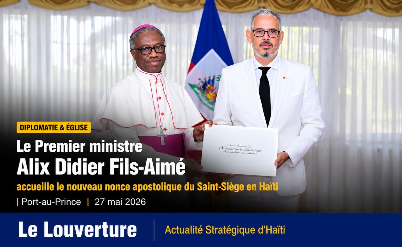 Le Premier ministre Alix Didier Fils-Aimé accueille le nouveau nonce apostolique du Saint-Siège en Haïti 15 f139ea84 2a99 4924 979f cb7cb6c4b53f