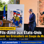 Le Premier ministre haïtien Alix Didier Fils-Aimé quittant Port-au-Prince pour un déplacement officiel vers les États-Unis