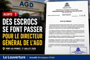 Des escrocs se font passer pour le directeur général de l’AGD 18 Walter Gabellus, directeur général de l’AGD.