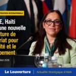 Intervention de la ministre haïtienne des Affaires étrangères lors du dialogue ministériel de l’OCDE à Madrid
