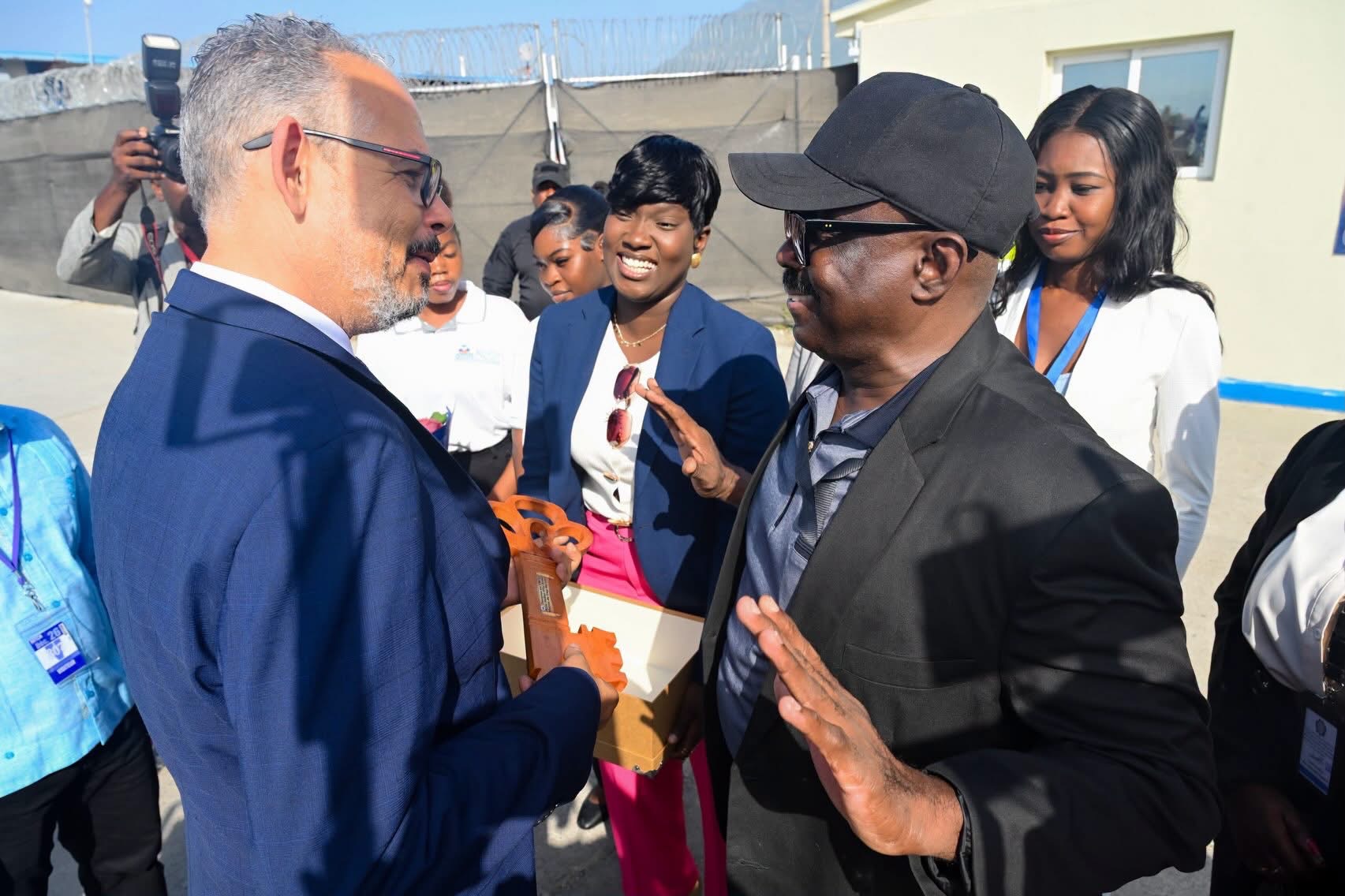 Alix Didier Fils-Aimé au Cap-Haïtien pour les 20 ans du Réseau des UPD.