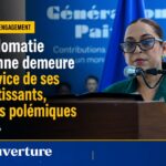 Raina Forbin lors d’échanges diplomatiques avec la République dominicaine.