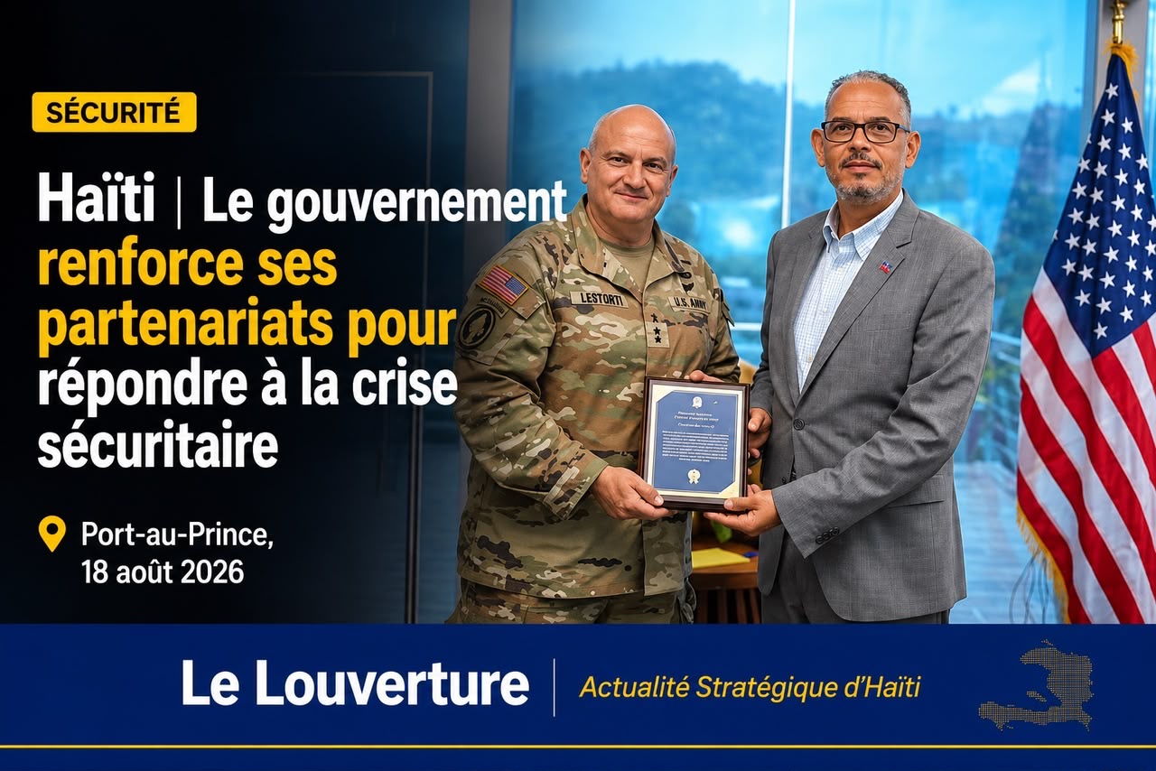 Haïti | Le gouvernement renforce ses partenariats pour répondre à la crise sécuritaire 17 621c4e45 1573 4795 af88 97ade300babb