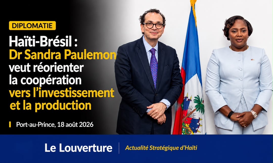 Haïti-Brésil : Dr Sandra Paulemon veut réorienter la coopération vers l’investissement et la production 37 ef04f161 fe72 4406 9ec7 e220428cab4e