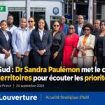 La ministre Sandra Paulémon en mission dans le Grand Sud pour écouter les priorités locales.