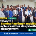 Dr Sandra Paulémon à Ennery lors de la Table départementale de concertation.