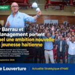 Olivier Barrau et CAR Management lors d'une rencontre sur le leadership et l'entrepreneuriat à Jacmel.