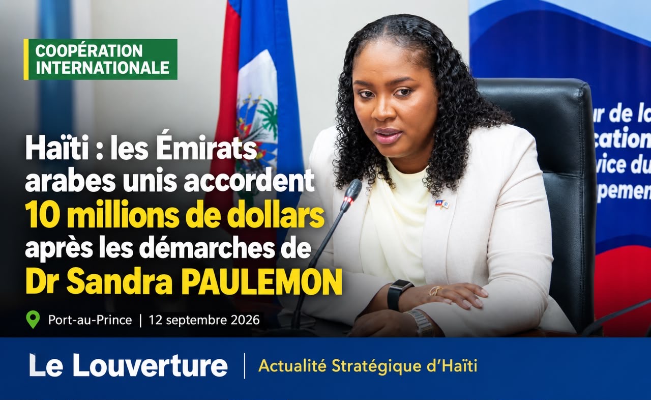 Dr Sandra Paulémon en rencontre diplomatique