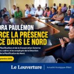 Dr Sandra Paulémon échange avec les employés de la Direction départementale du MPCE dans le Nord.