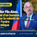Alix Didier Fils-Aimé, Premier ministre d’Haïti, engagé dans les efforts visant à rétablir la sécurité, renforcer l’autorité de l’État et préparer le retour à l’ordre démocratique.
