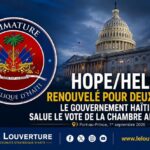 HOPE/HELP renouvelé pour deux ans par la Chambre américaine.