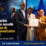 Cérémonie de remise des certificats au MAEC, Port-au-Prince.