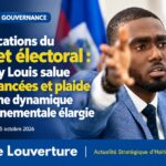 Rodney Louis, responsable politique, lors de sa prise de position sur les modifications du décret électoral.