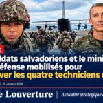 Soldats salvadoriens des forces spéciales déployés en Haïti pour retrouver les quatre techniciens enlevés.