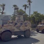 Militaires salvadoriens déployés en Haïti dans le cadre de la mission internationale de sécurité.