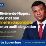 Circulaire de la Commission municipale intérimaire de Petite-Rivière-de-Nippes sur la mise en disponibilité du personnel.
