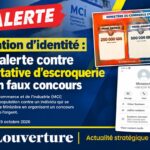 Note d'alerte du Ministère du Commerce et de l'Industrie contre une tentative d'escroquerie.