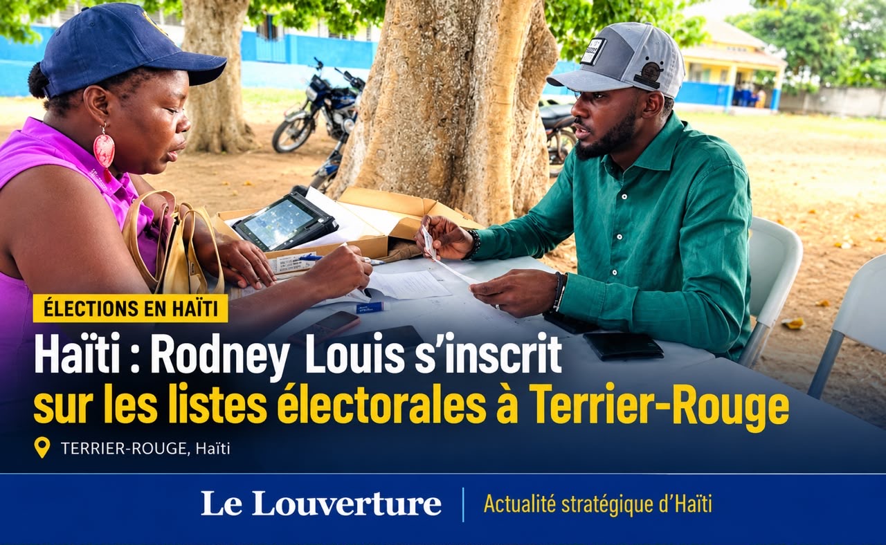 Haïti : Rodney Louis s’inscrit sur les listes électorales à Terrier-Rouge 17 Rodney Louis lors de son inscription sur les listes électorales à Terrier-Rouge.