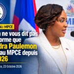 Dr Sandra Paulemon lors d'une rencontre de travail au MPCE.